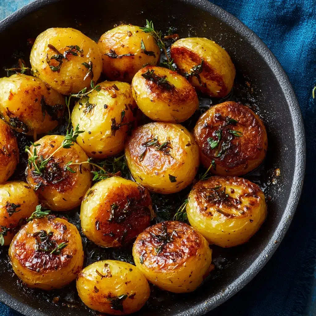 Honey Butter Smashed Potatoes Recipe - Recipe Image