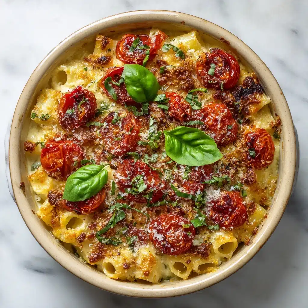 Roasted Tomato and Garlic Ricotta Pasta Recipe - Recipe Image