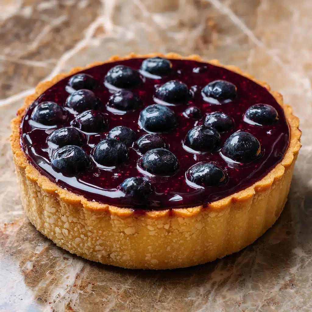Blueberry Ganache Tart Recipe - Recipe Image