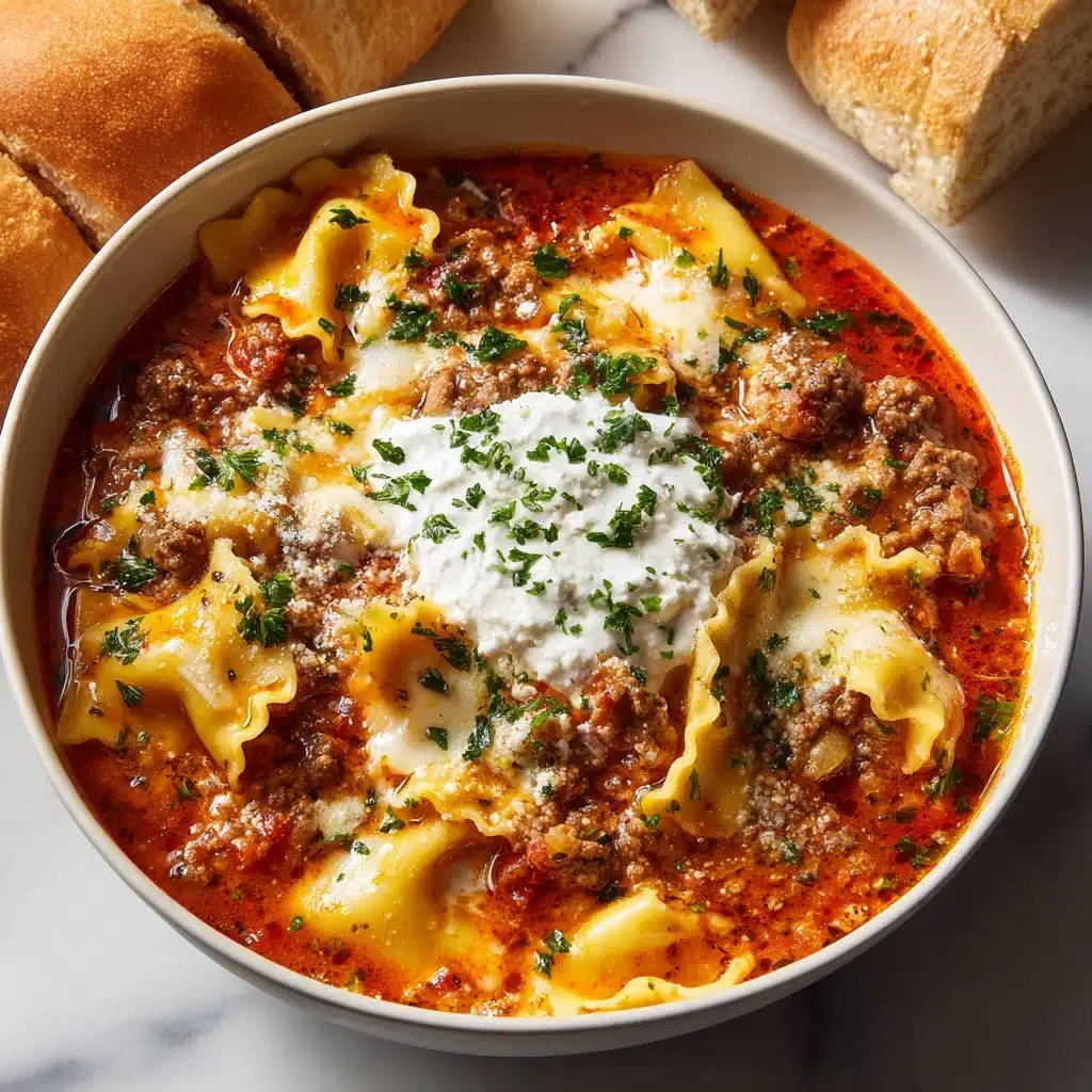 Crockpot Lasagna Soup Recipe - Recipe Image