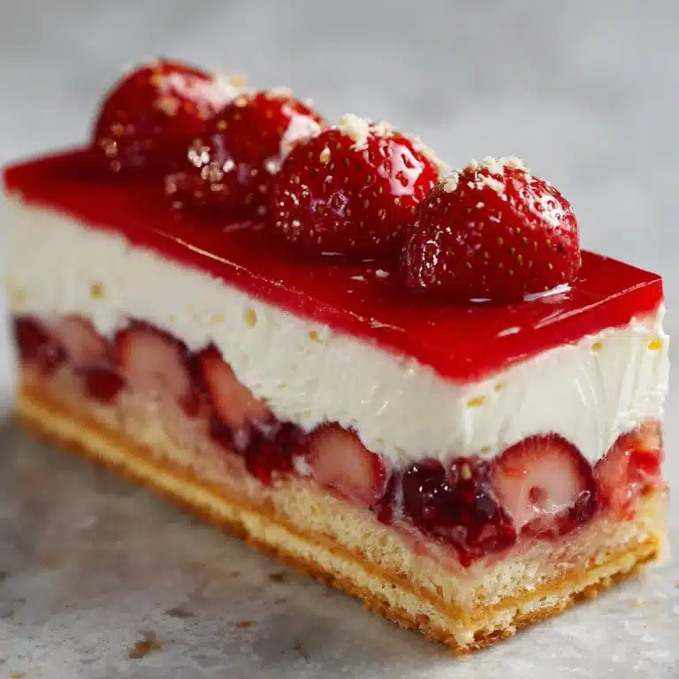 Strawberry Eclair Cake Recipe