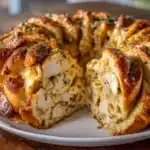 Chicken Alfredo Monkey Bread Recipe