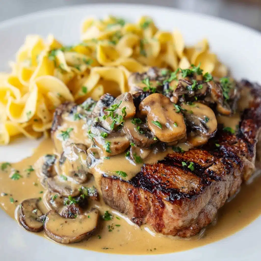 Creamy Mushroom Sauce Recipe - Recipe Image
