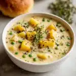 Creamy Potato and Pea Chowder Recipe