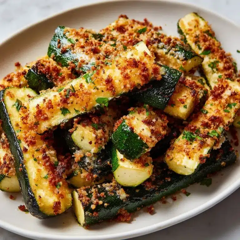 Air Fryer Zucchini Parmesan Recipe