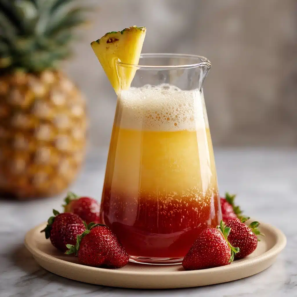 Pineapple Strawberry Agua Fresca Recipe - Recipe Image