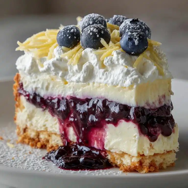 Cream Cheese Lemon Dessert Recipe