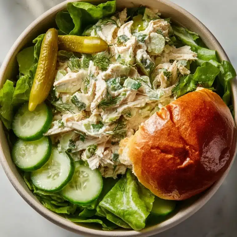 Dill Pickle Chicken Salad Recipe