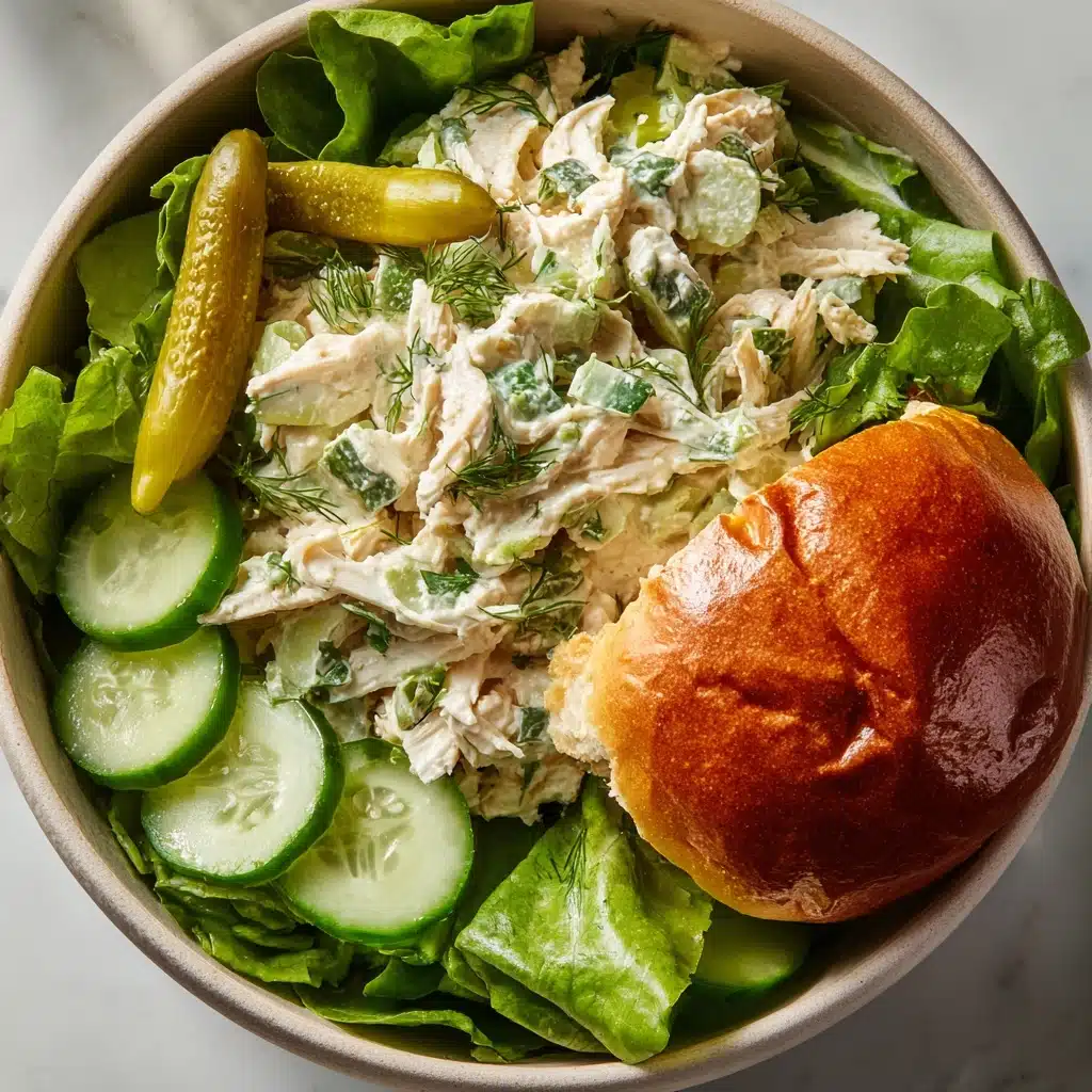 Dill Pickle Chicken Salad Recipe - Recipe Image