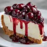No-Bake Cherry Cheesecake Bars Recipe