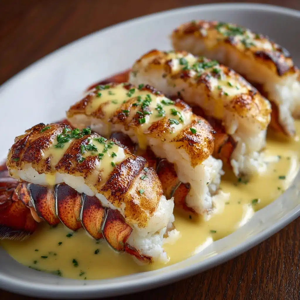 Creamy Garlic Butter Lobster Tails Recipe