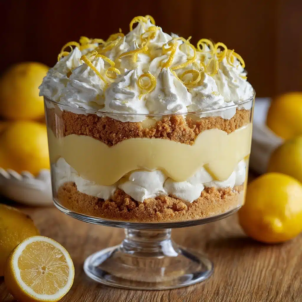 Outrageous Lemon Lovers Trifle Recipe - Recipe Image