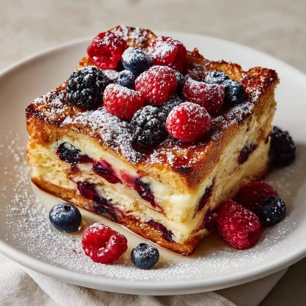 Berry French Toast Casserole Recipe