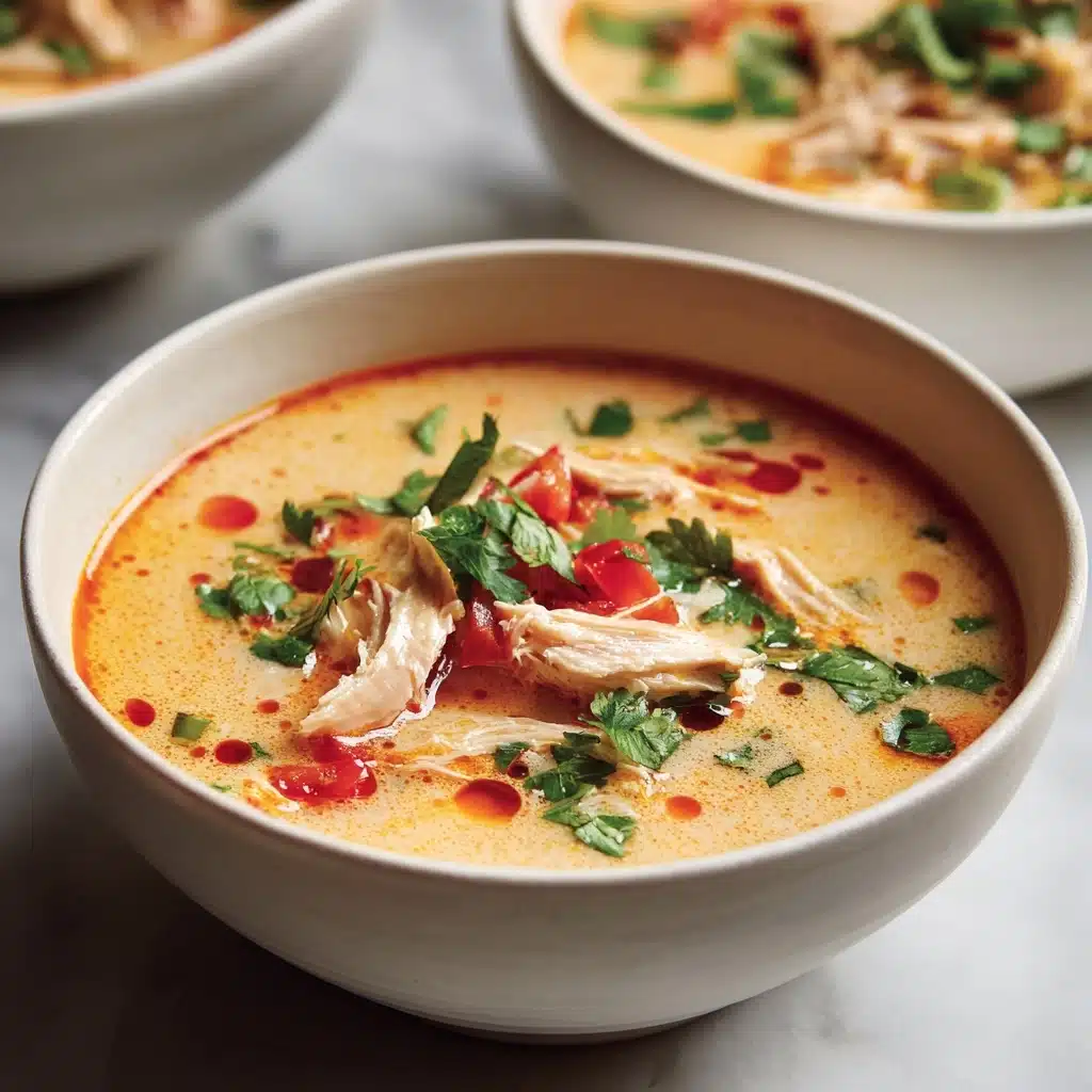 Crockpot Thai Coconut Chicken Soup Recipe