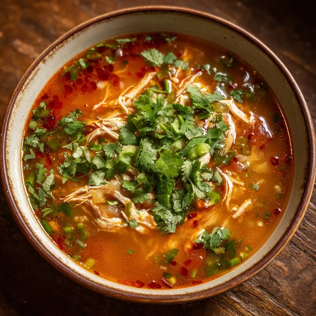 Spicy Chicken Soup Recipe - Recipe Image