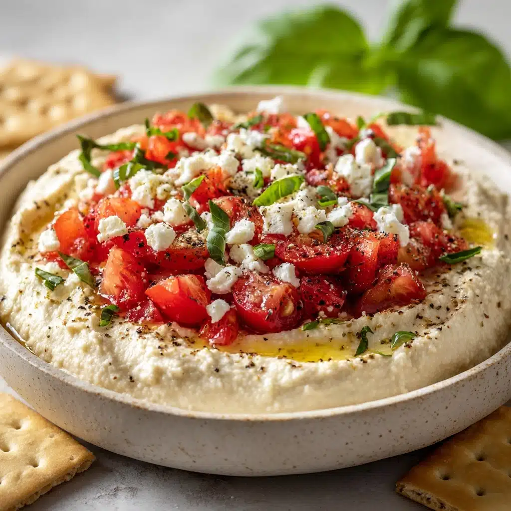 Creamy Feta Bruschetta Dip Recipe - Recipe Image