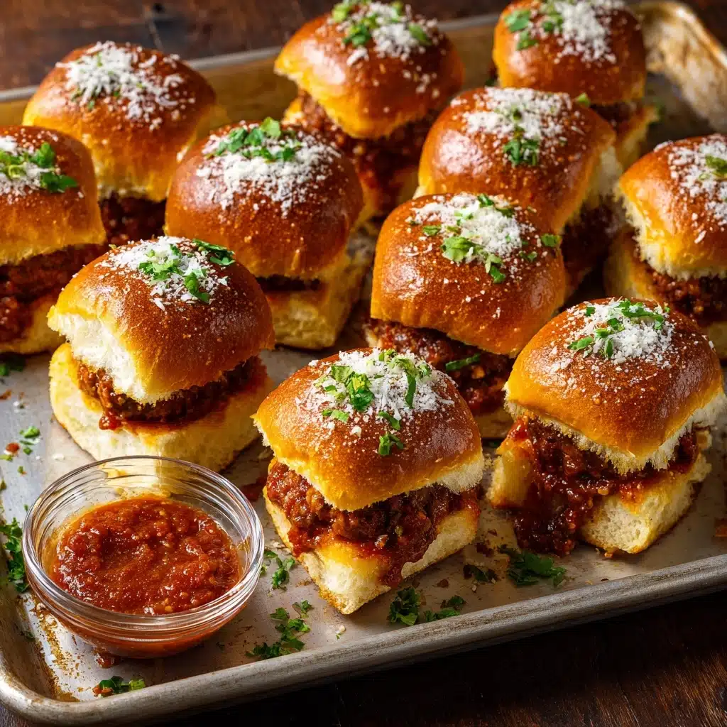 Chicken Parmesan Sliders Recipe