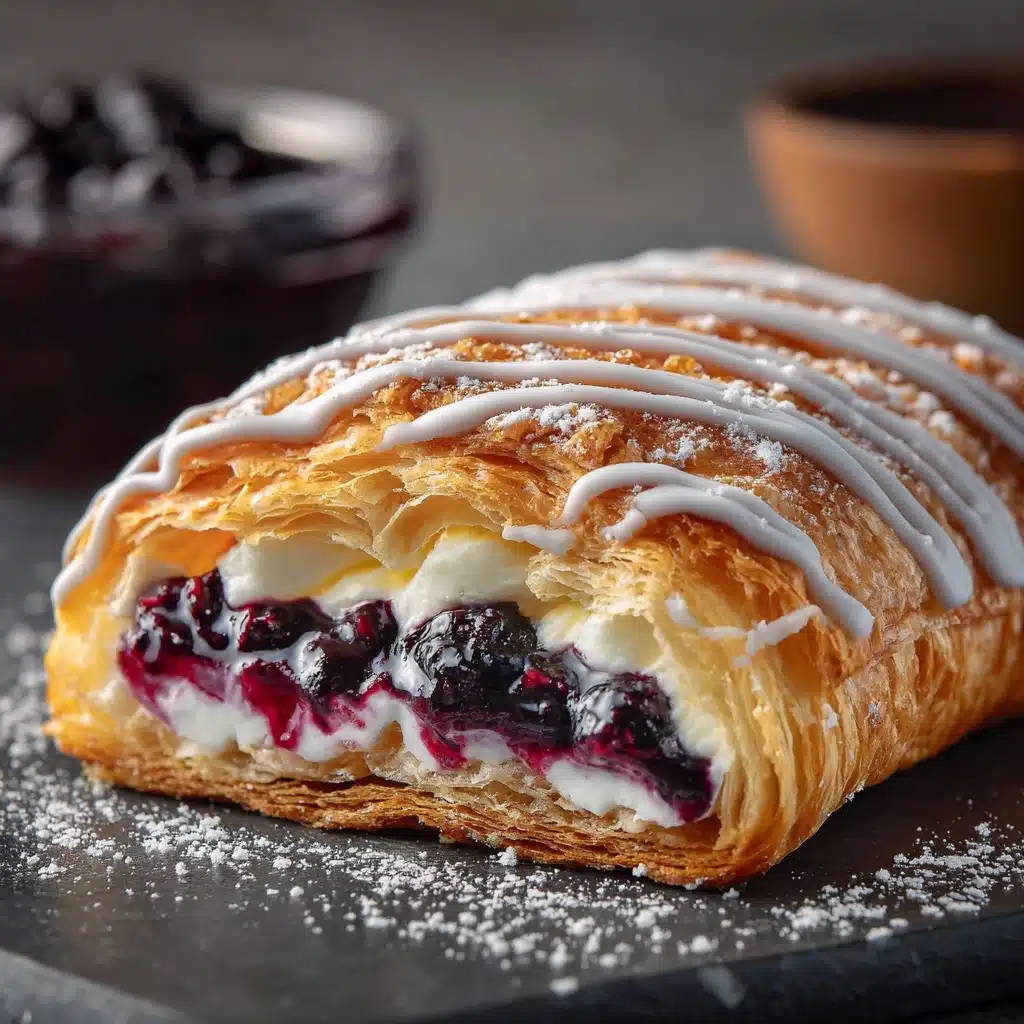 Lemon Blueberry Cheese Danish Recipe