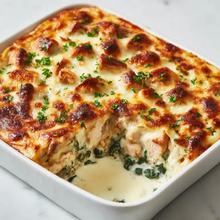 Creamy Chicken and Spinach Casserole Recipe