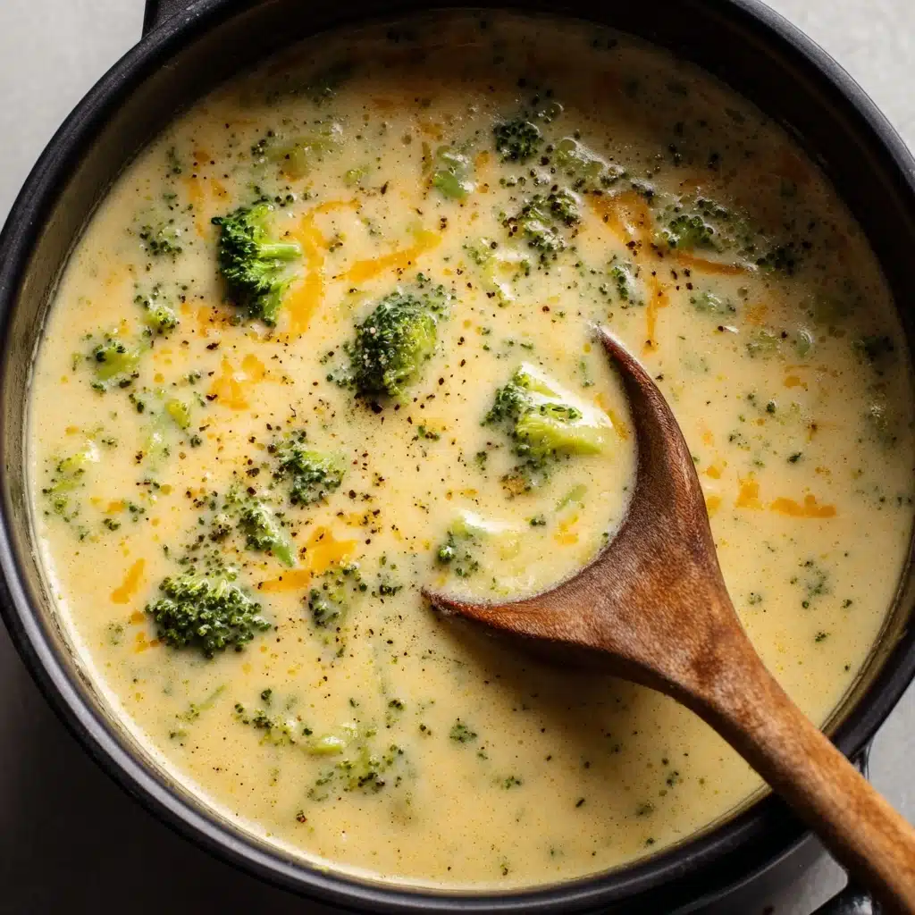 Creamy Broccoli Cheddar Soup Recipe - Recipe Image