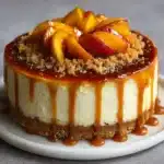 Peach Cobbler Cheesecake Recipe