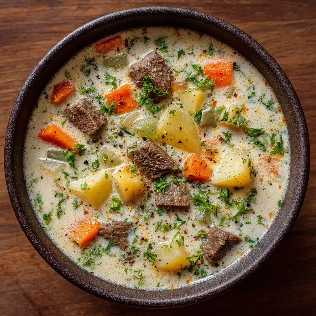 Philly Cheese Steak Soup Recipe - Recipe Image