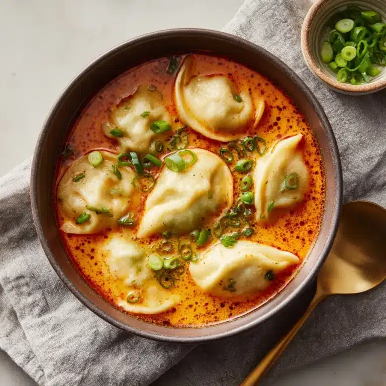 Coconut Curry Soup with Dumplings Recipe