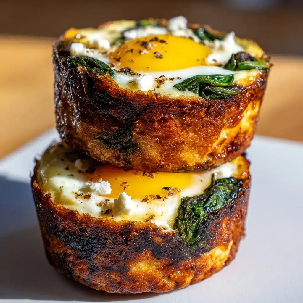 Spinach & Feta Egg Muffins Recipe