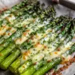 Cheesy Garlic Roasted Asparagus Recipe