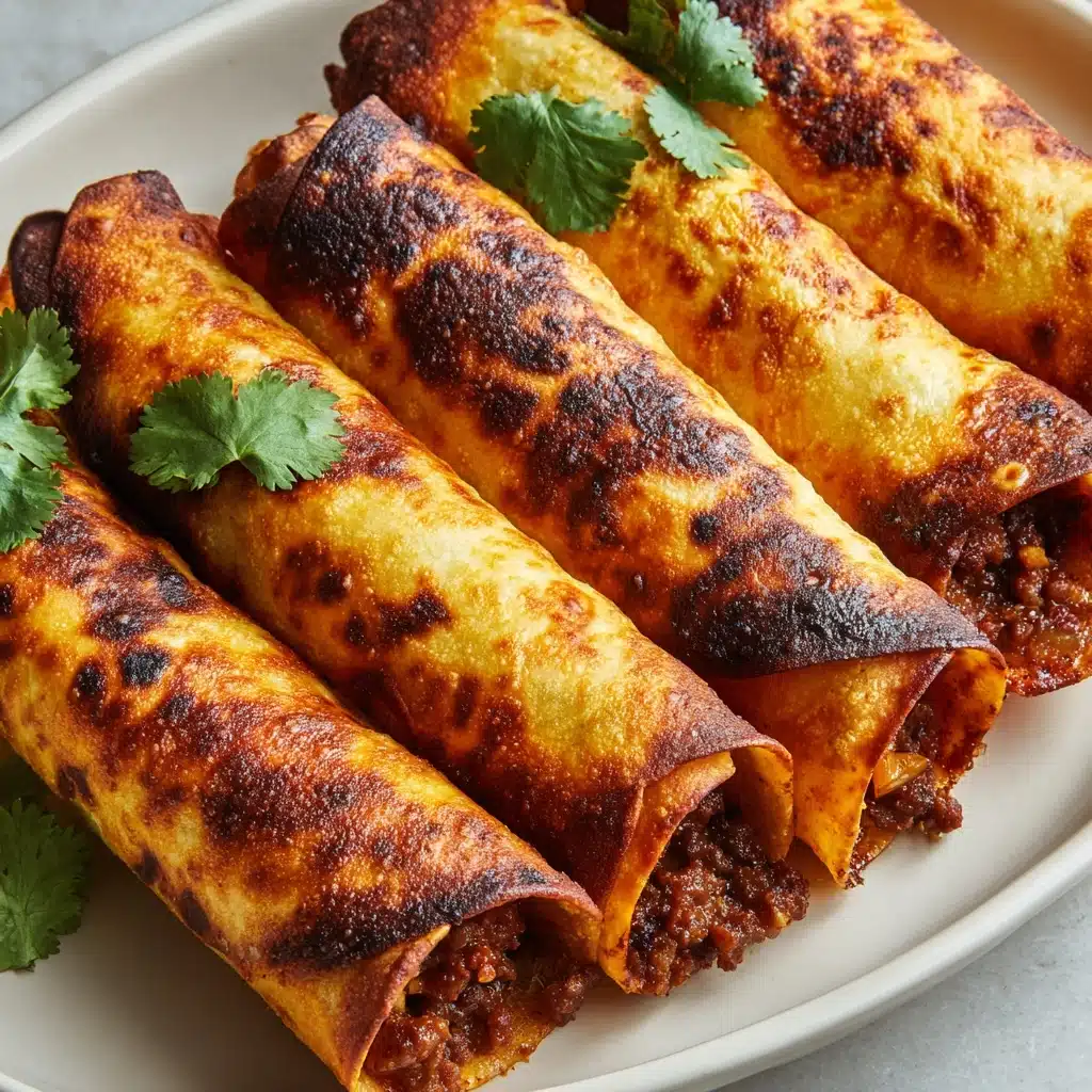 Spicy Beef Taquitos Recipe - Recipe Image