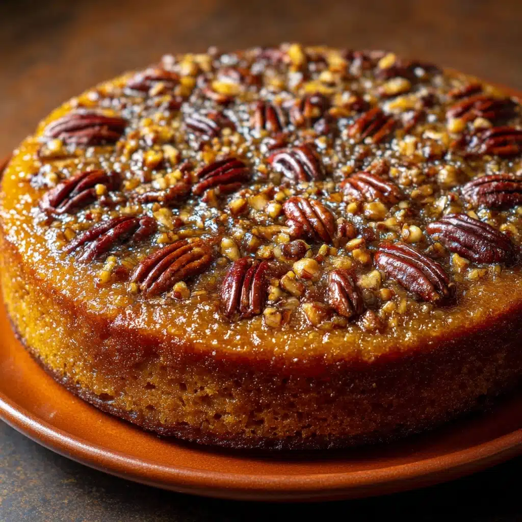 Upside-Down Georgia Pecan Cake Recipe - Recipe Image