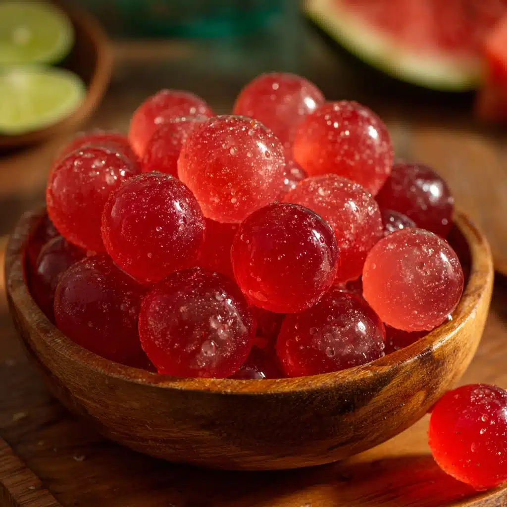 Watermelon Popping Boba Recipe