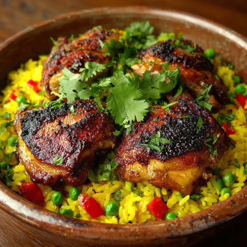 Caribbean Chicken and Rice Recipe - Recipe Image