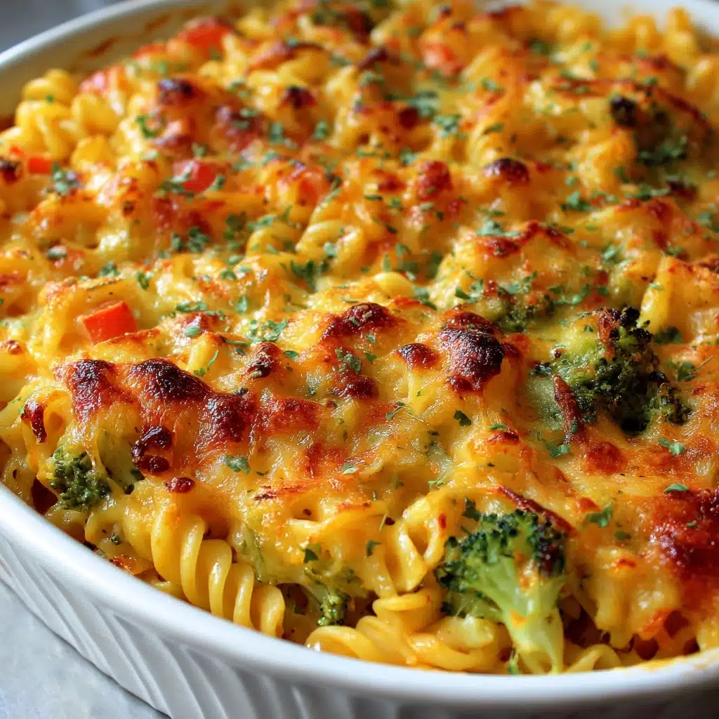 Cajun Cream Cheese Chicken Pasta Bake Recipe - Recipe Image