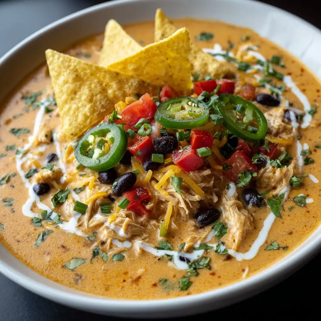Creamy Chicken Tortilla Soup Recipe - Recipe Image