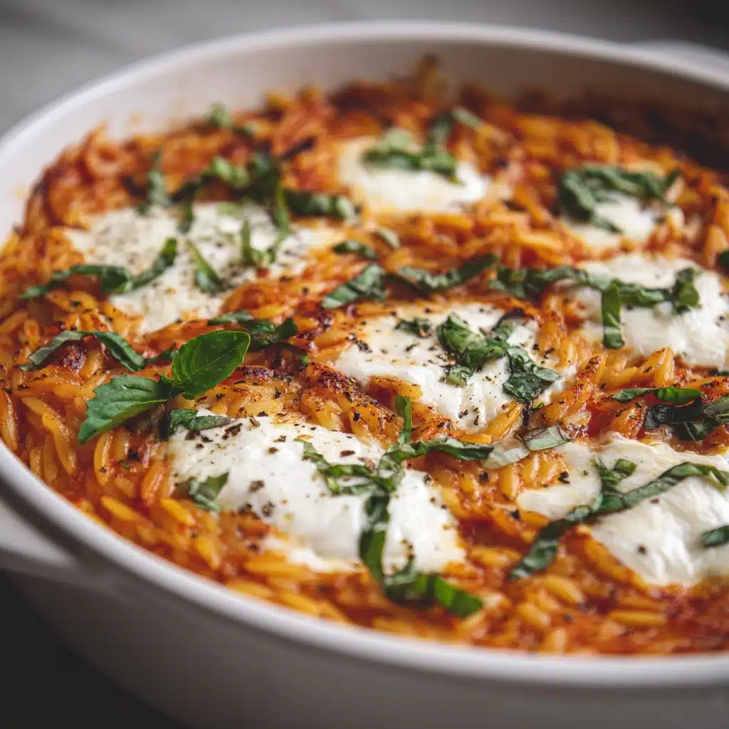 Baked Orzo Pasta Recipe - Recipe Image