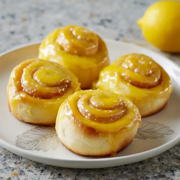 Lemon Curd Sweet Rolls Recipe