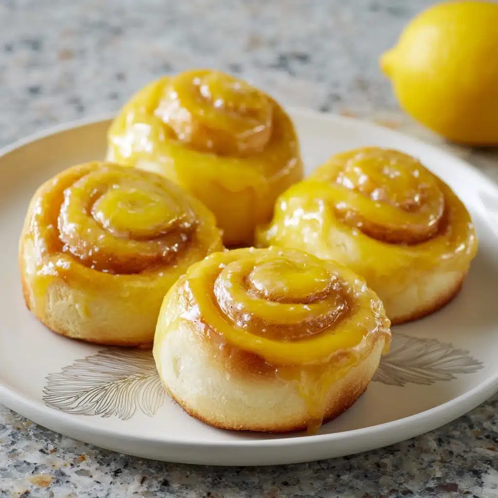 Lemon Curd Sweet Rolls Recipe