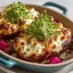 Garlic Stuffed Jacket Potatoes Recipe