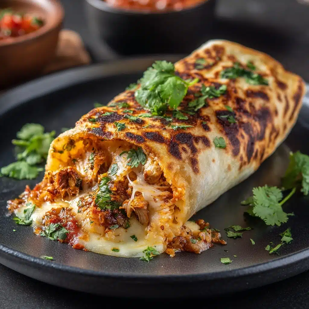 Baked Chicken Chimichangas Recipe - Recipe Image
