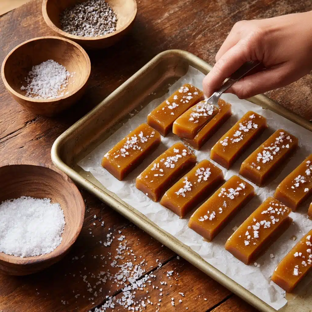 Easy Salted Caramels Recipe