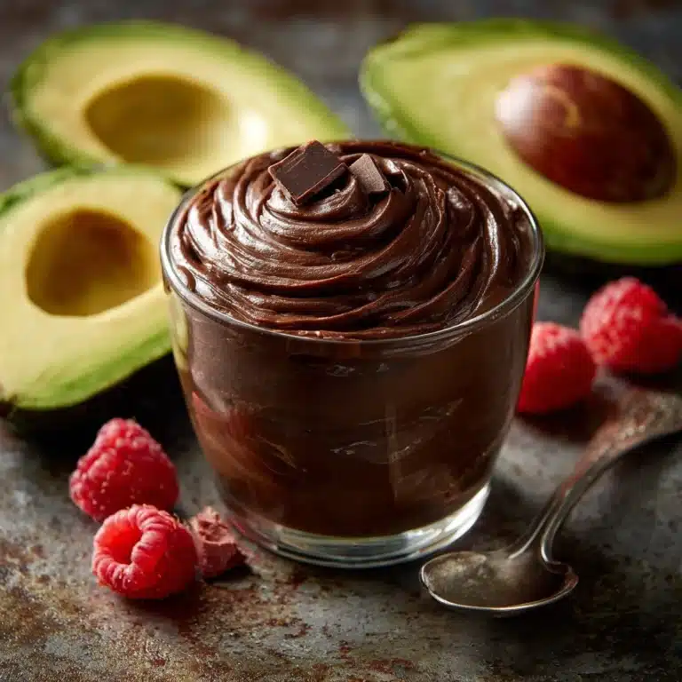 Avocado Chocolate Mousse Recipe