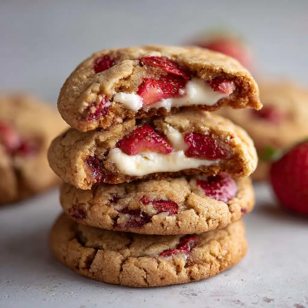 Strawberry Cheesecake Cookies Recipe - Recipe Image