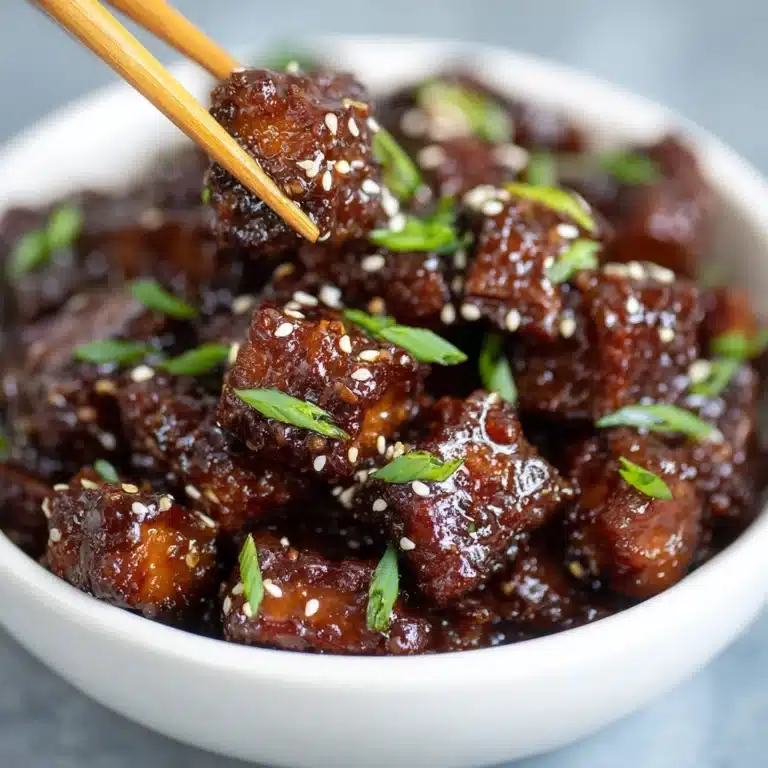 Honey Garlic Steak Bites Recipe