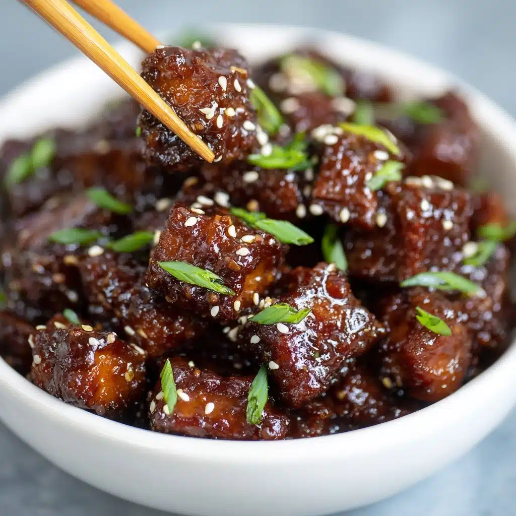 Honey Garlic Steak Bites Recipe