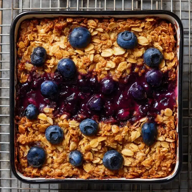 Blueberry Baked Oats Recipe