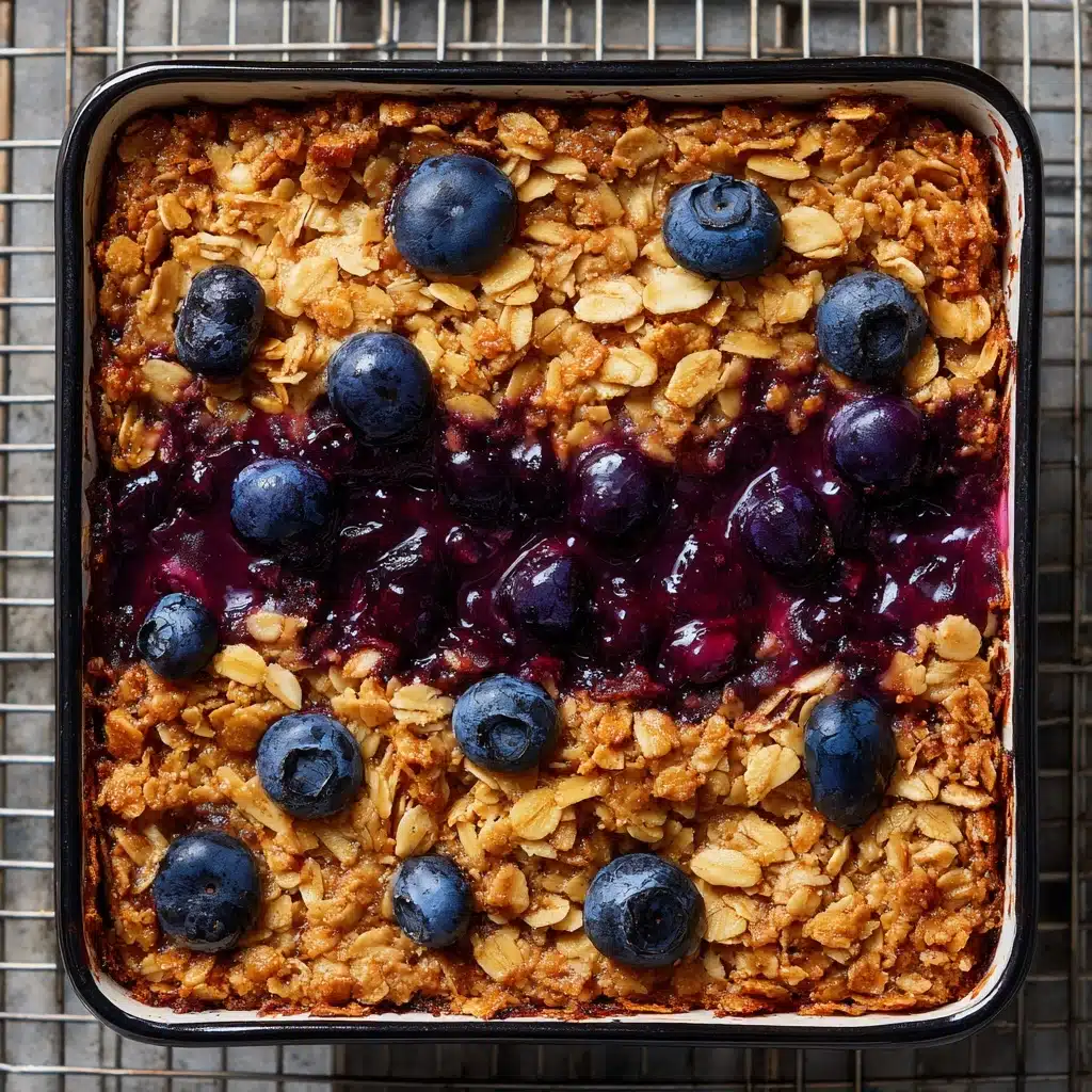 Blueberry Baked Oats Recipe - Recipe Image