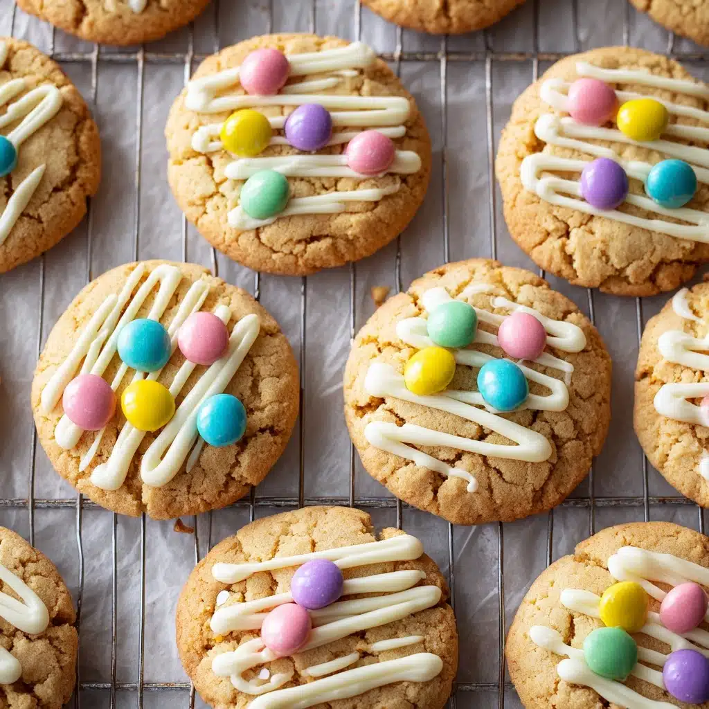 Pastel Candy-Centered Butter Cookies Recipe