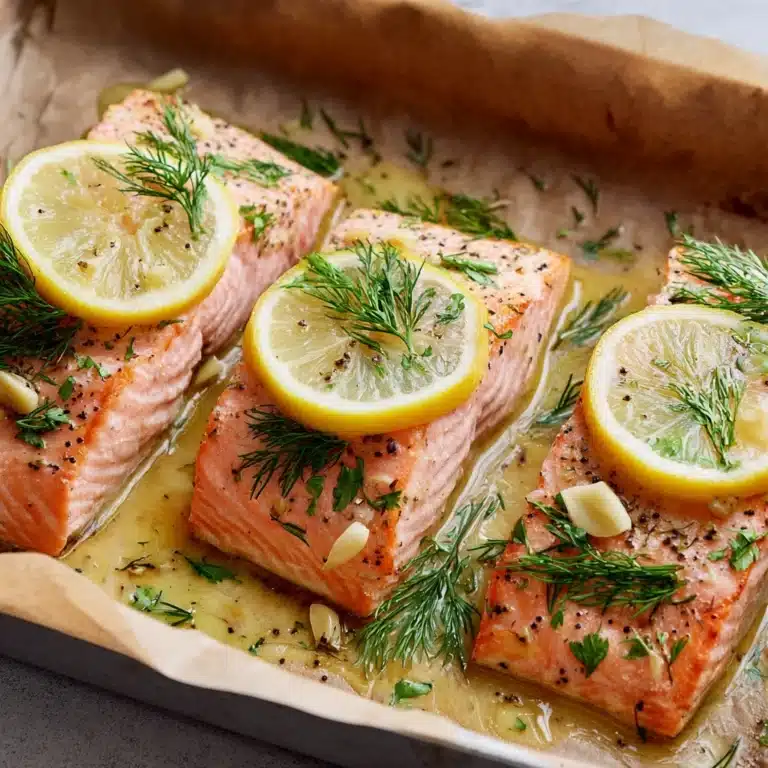 Salmon with Lemon and Dill Recipe