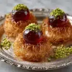 Gulab Jamun in Kunafa Nests Recipe